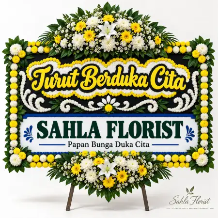 Papan Bunga Duka Jatinegara